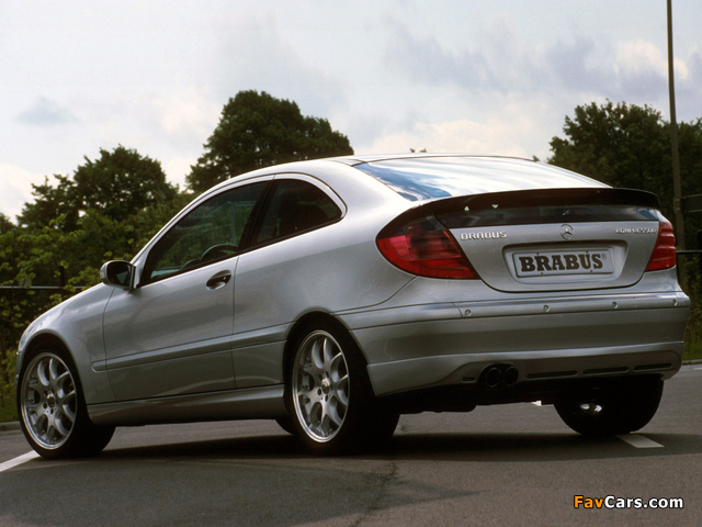 Pictures of Brabus Mercedes-Benz C-Klasse Sportcoupe (C203) 2001–07 (640 x 480)