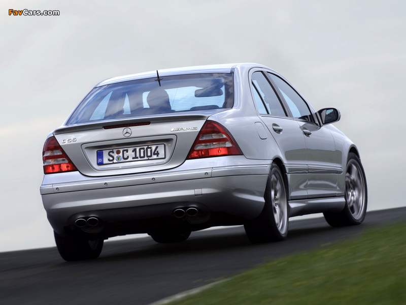 Pictures of Mercedes-Benz C 55 AMG (W203) 2004–07 (800 x 600)