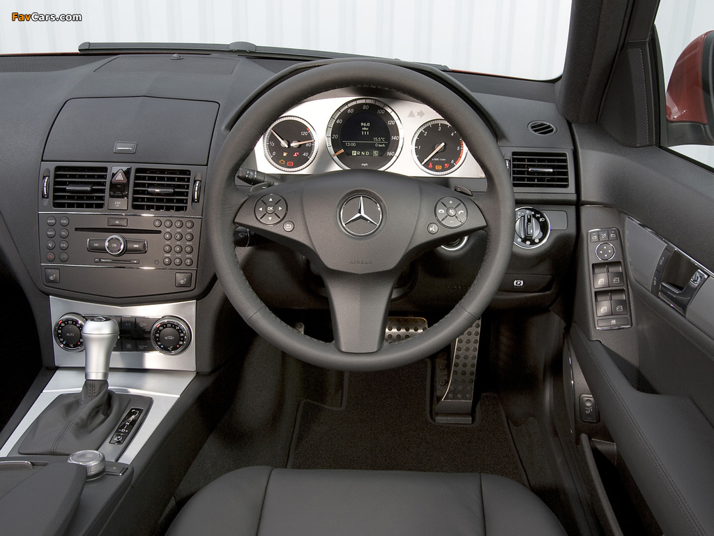 Pictures of Mercedes-Benz C 220 CDI Sport Estate UK-spec (S204) 2008–11 (1024 x 768)