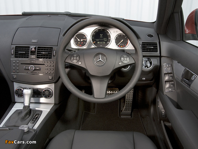 Pictures of Mercedes-Benz C 220 CDI Sport Estate UK-spec (S204) 2008–11 (640 x 480)
