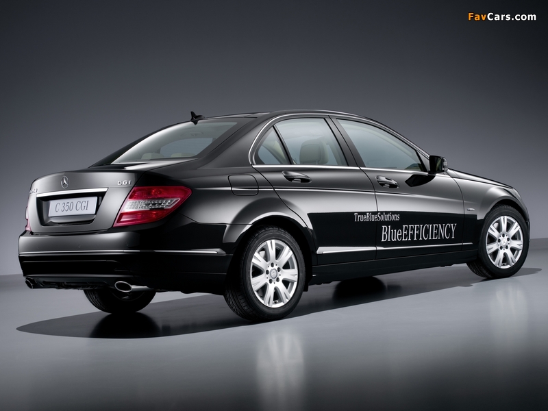 Pictures of Mercedes-Benz C 350 CGI BlueEfficiency (W204) 2008–11 (800 x 600)