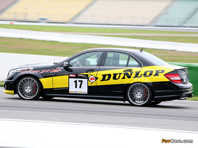 Pictures of Wimmer RS Mercedes-Benz C 63 AMG Dunlop-Performance (W204) 2010 (640 x 480)