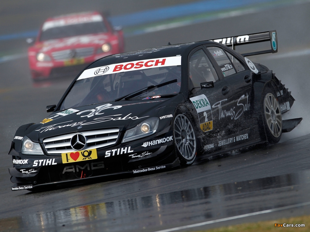 Pictures of Mercedes-Benz C AMG DTM (W204) 2011 (1024 x 768)