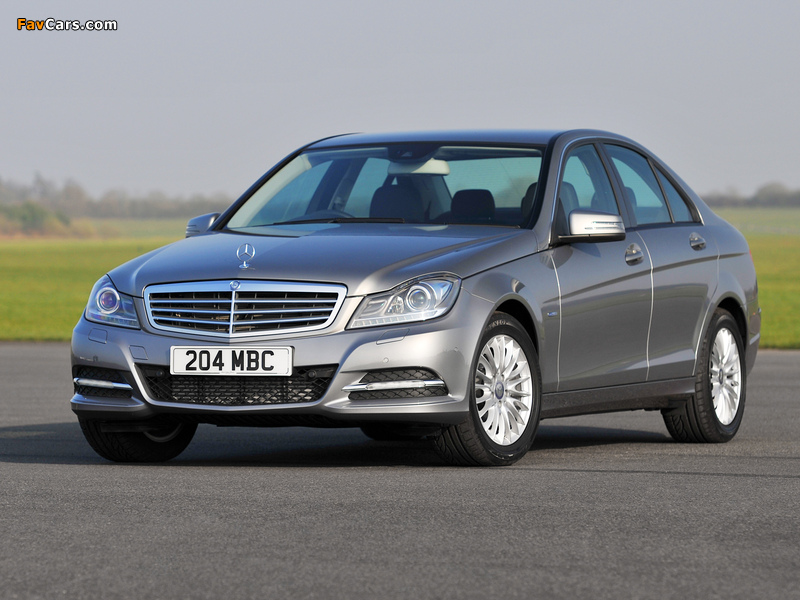 Pictures of Mercedes-Benz C 180 UK-spec (W204) 2011 (800 x 600)