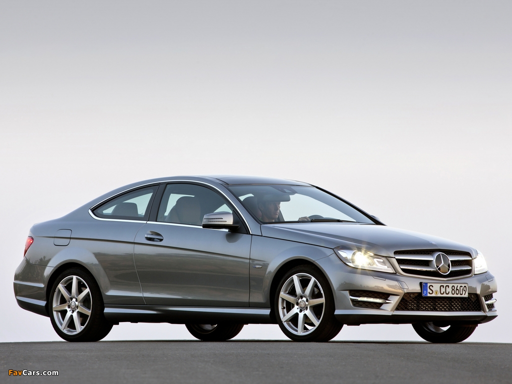 Pictures of Mercedes-Benz C 250 Coupe (C204) 2011 (1024 x 768)