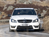 Pictures of Mercedes-Benz C 63 AMG UK-spec (W204) 2011