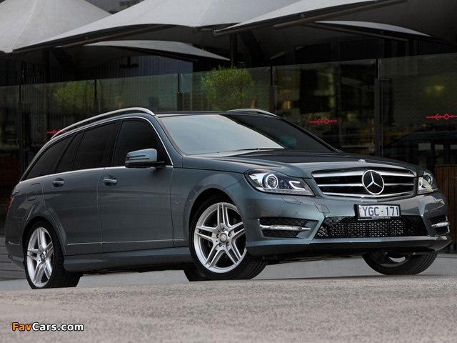 Pictures of Mercedes-Benz C 250 CDI AMG Sports Package Estate AU-spec (S204) 2011 (640 x 480)