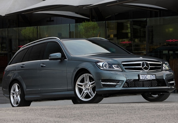 Pictures of Mercedes-Benz C 250 CDI AMG Sports Package Estate AU-spec (S204) 2011