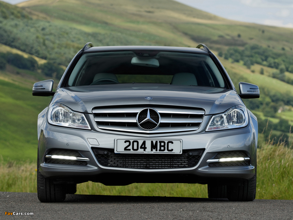 Pictures of Mercedes-Benz C 220 CDI Estate UK-spec (S204) 2011 (1024 x 768)
