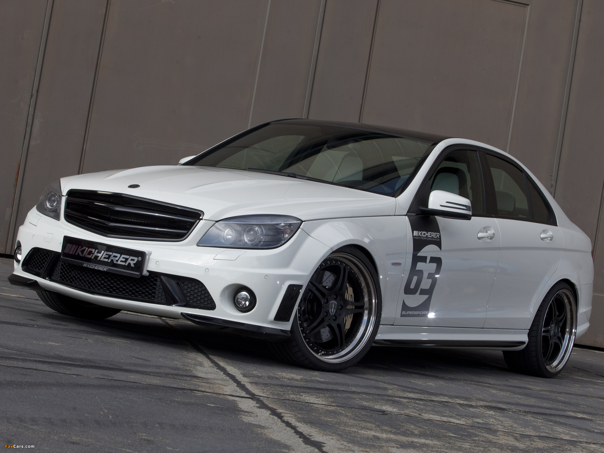 Pictures of Kicherer C63 White Edition (W204) 2011 (2048 x 1536)