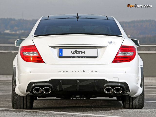 Pictures of VÄTH V63 Supercharged Coupe (C204) 2011 (640 x 480)