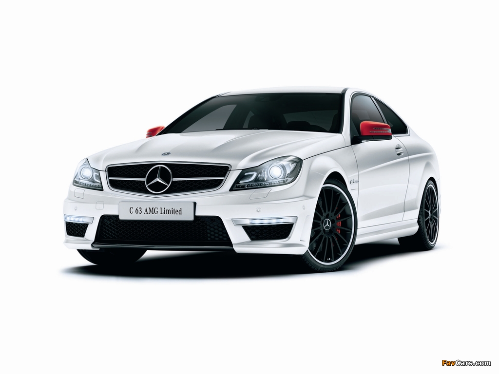 Pictures of Mercedes-Benz C 63 AMG Limited Coupe (C204) 2013 (1024 x 768)