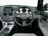 Mercedes-Benz C 220 CDI Sport UK-spec (W204) 2007–11 wallpapers