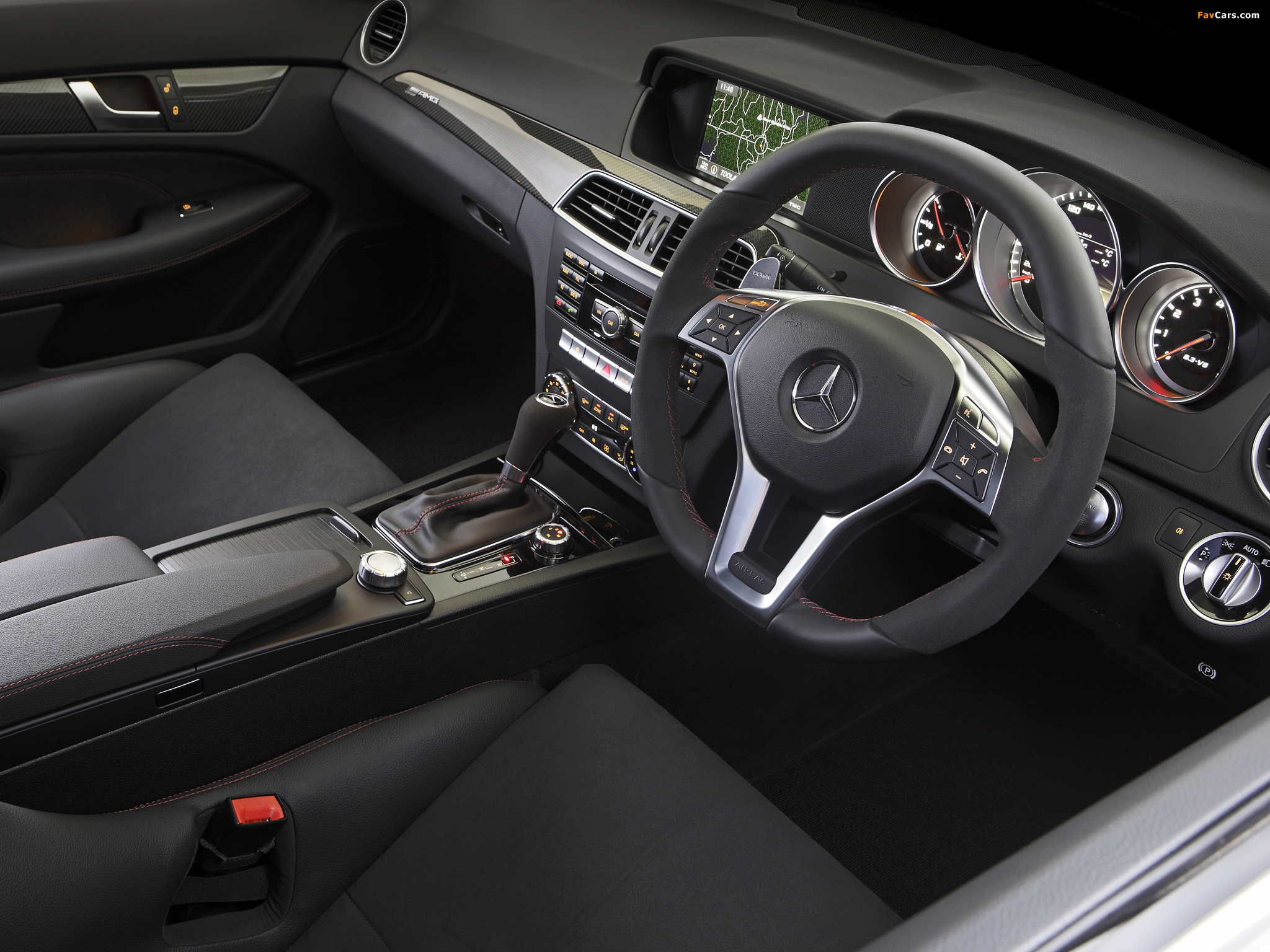 Mercedes-Benz C 63 AMG Black Series Coupe AU-spec (C204) 2012 wallpapers (2048 x 1536)