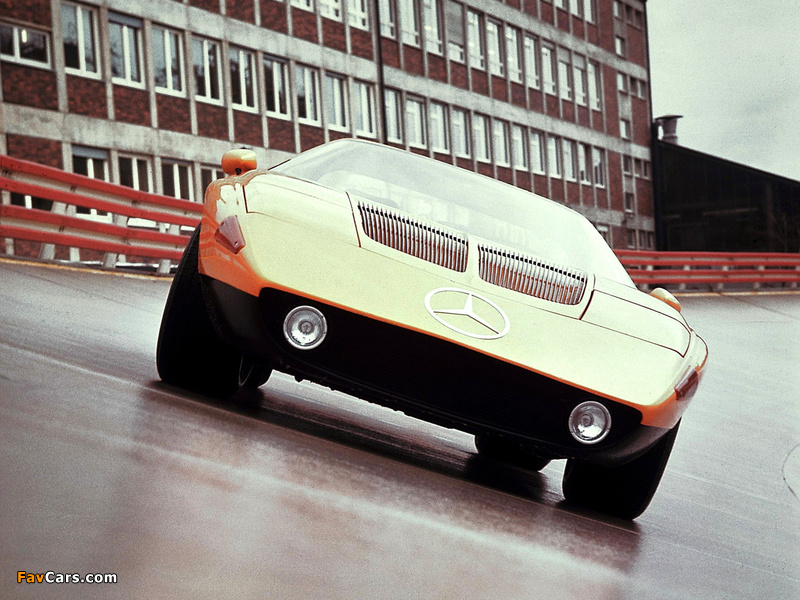 Mercedes-Benz C111-II Concept 1970 wallpapers (800 x 600)
