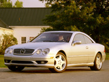 Mercedes-Benz CL 600 US-spec (C215) 1999–2002 photos