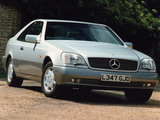 Mercedes-Benz 600 SEC UK-spec (C140) 1992–93 wallpapers