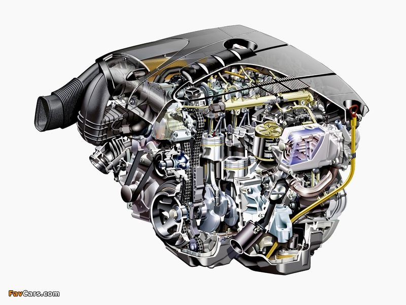 Engines Mercedes-Benz CLC220 CDI photos (800 x 600)