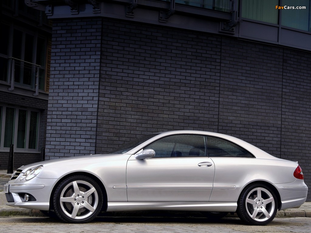 Images of Mercedes-Benz CLK 320 CDI AMG Sports Package UK-spec (C209) 2005–09 (1024 x 768)