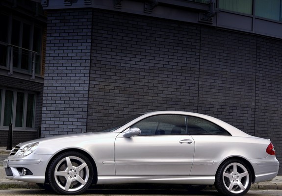 Images of Mercedes-Benz CLK 320 CDI AMG Sports Package UK-spec (C209) 2005–09