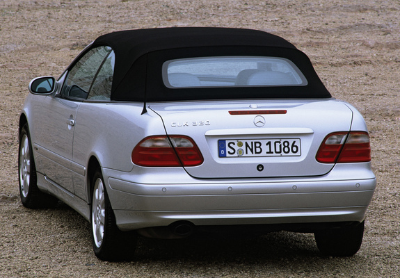 Mercedes-Benz CLK 320 Cabrio (A208) 1998–2002 wallpapers