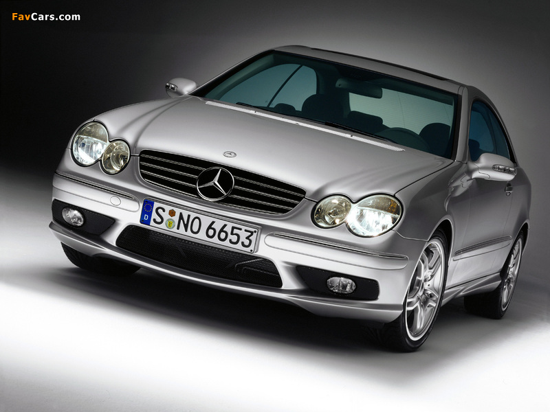 Mercedes-Benz CLK 55 AMG (C209) 2002–05 images (800 x 600)
