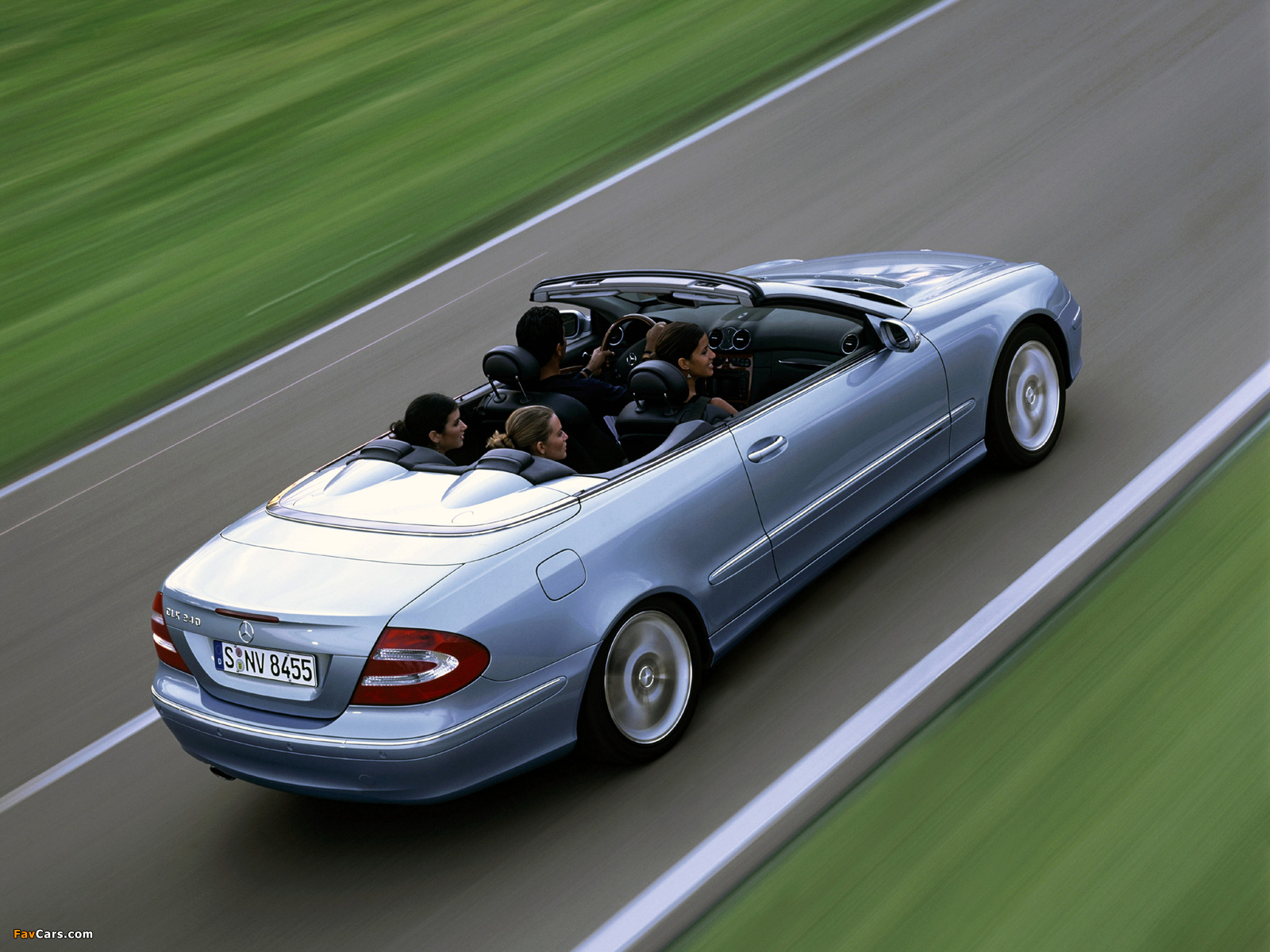 Mercedes-Benz CLK 240 Cabrio (A209) 2003–05 pictures (1600 x 1200)