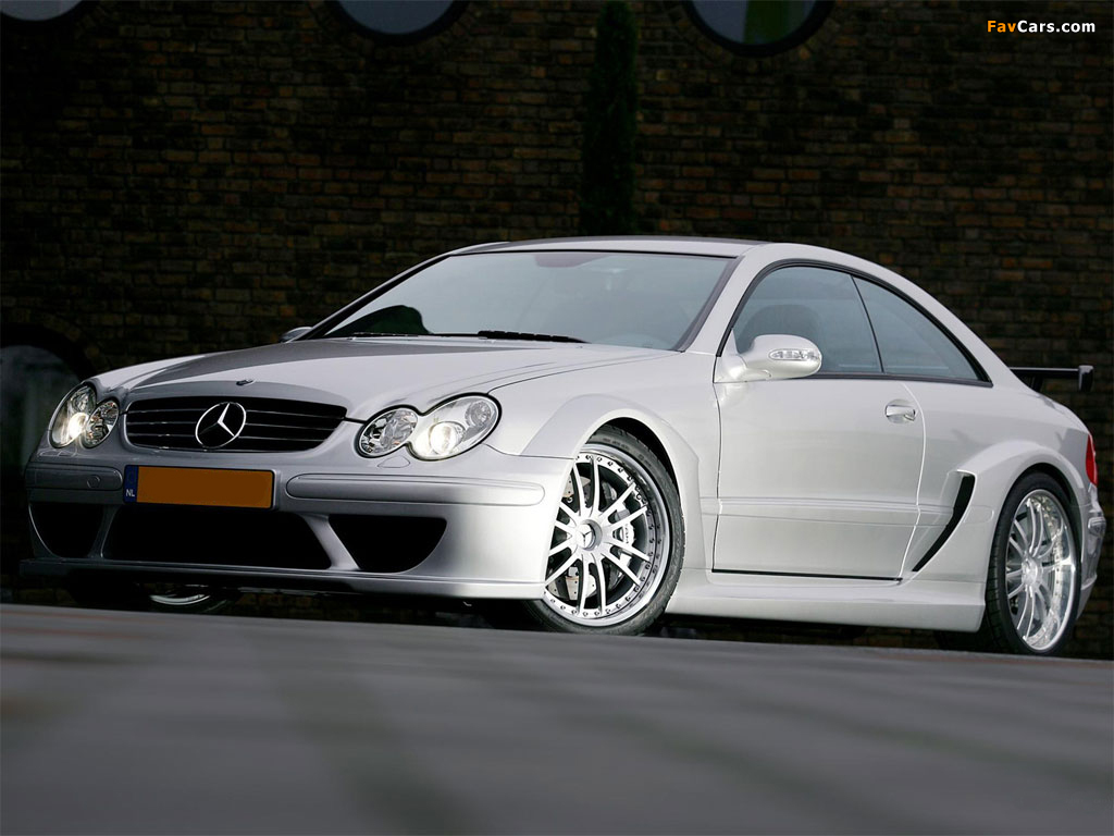 Mercedes-Benz CLK 55 AMG DTM Street Version (C209) 2004 wallpapers (1024 x 768)