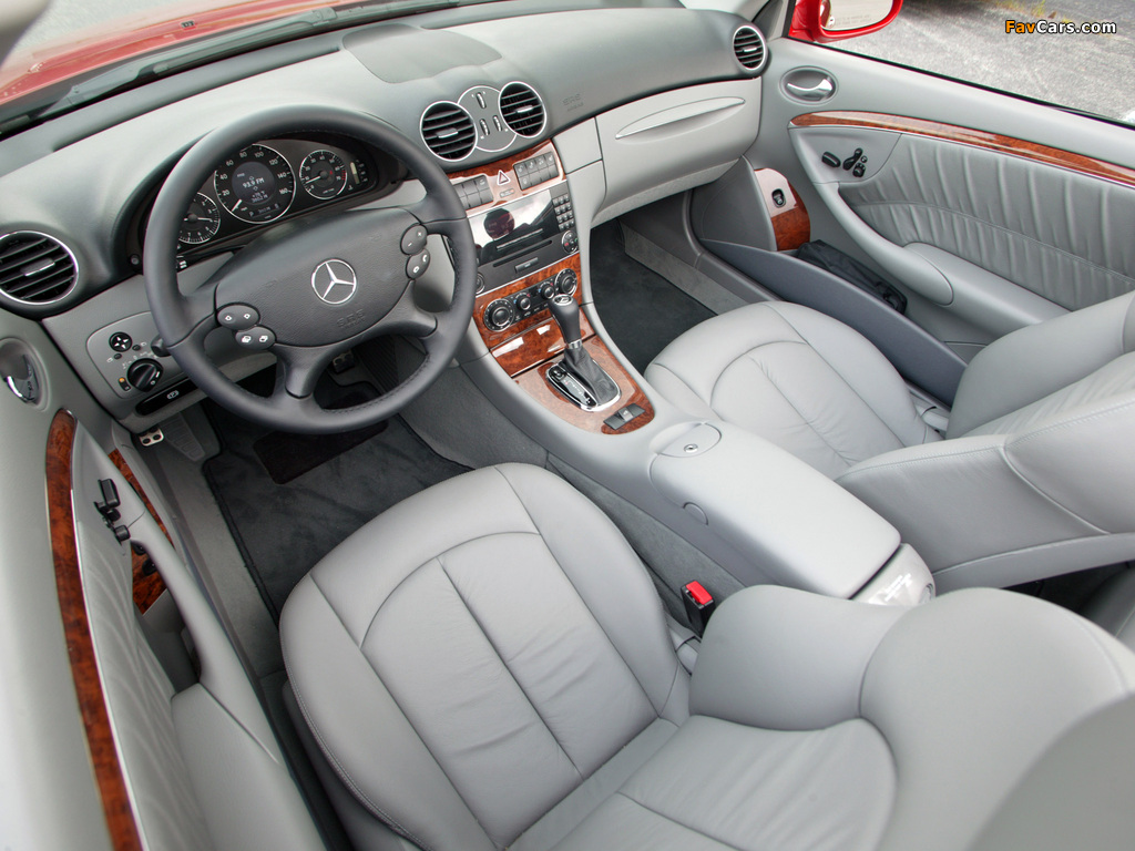 Mercedes-Benz CLK 350 Convertible US-spec (A209) 2005–10 images (1024 x 768)