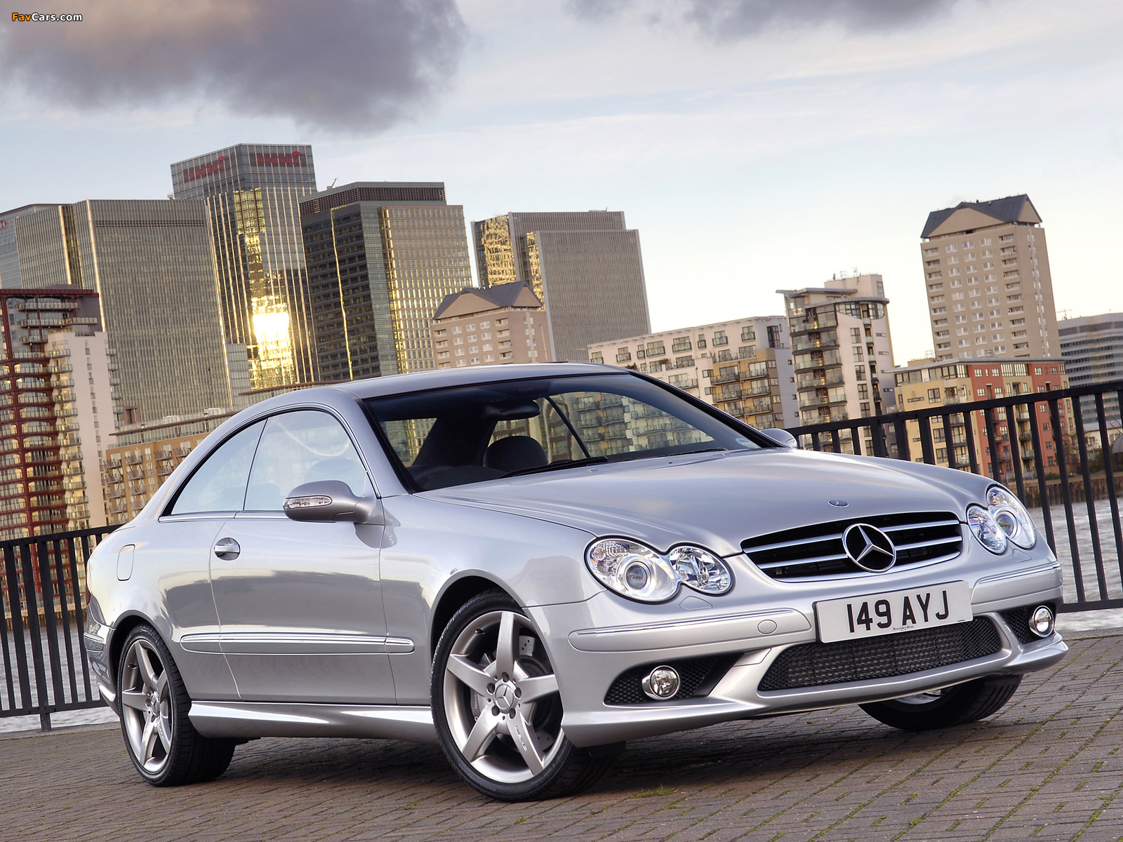 Mercedes-Benz CLK 320 CDI AMG Sports Package UK-spec (C209) 2005–09 pictures (1600 x 1200)
