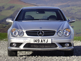Mercedes-Benz CLK 320 CDI AMG Sports Package UK-spec (C209) 2005–09 wallpapers