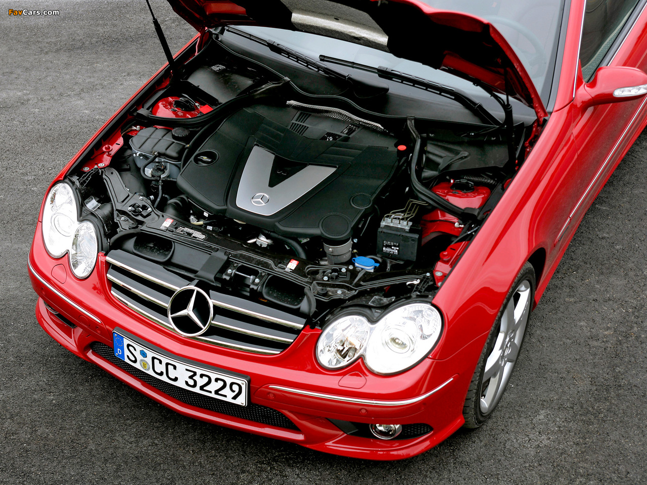 Mercedes-Benz CLK 320 CDI AMG Sports Package (C209) 2005–09 wallpapers (1280 x 960)