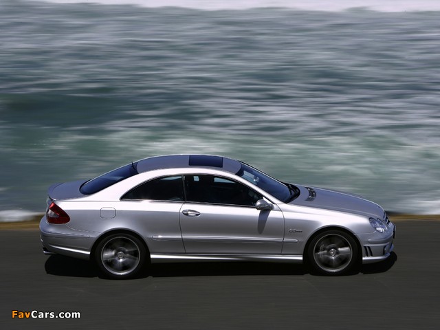 Mercedes-Benz CLK 63 AMG (C209) 2006–09 pictures (640 x 480)