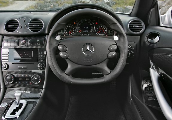 Mercedes-Benz CLK 63 AMG Black Series UK-spec (C209) 2007–09 photos