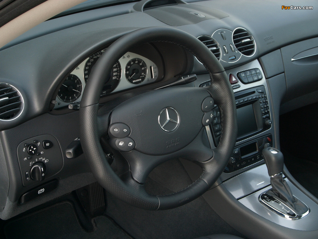 Photos of Brabus Mercedes-Benz CLK-Klasse (C209) (1024 x 768)