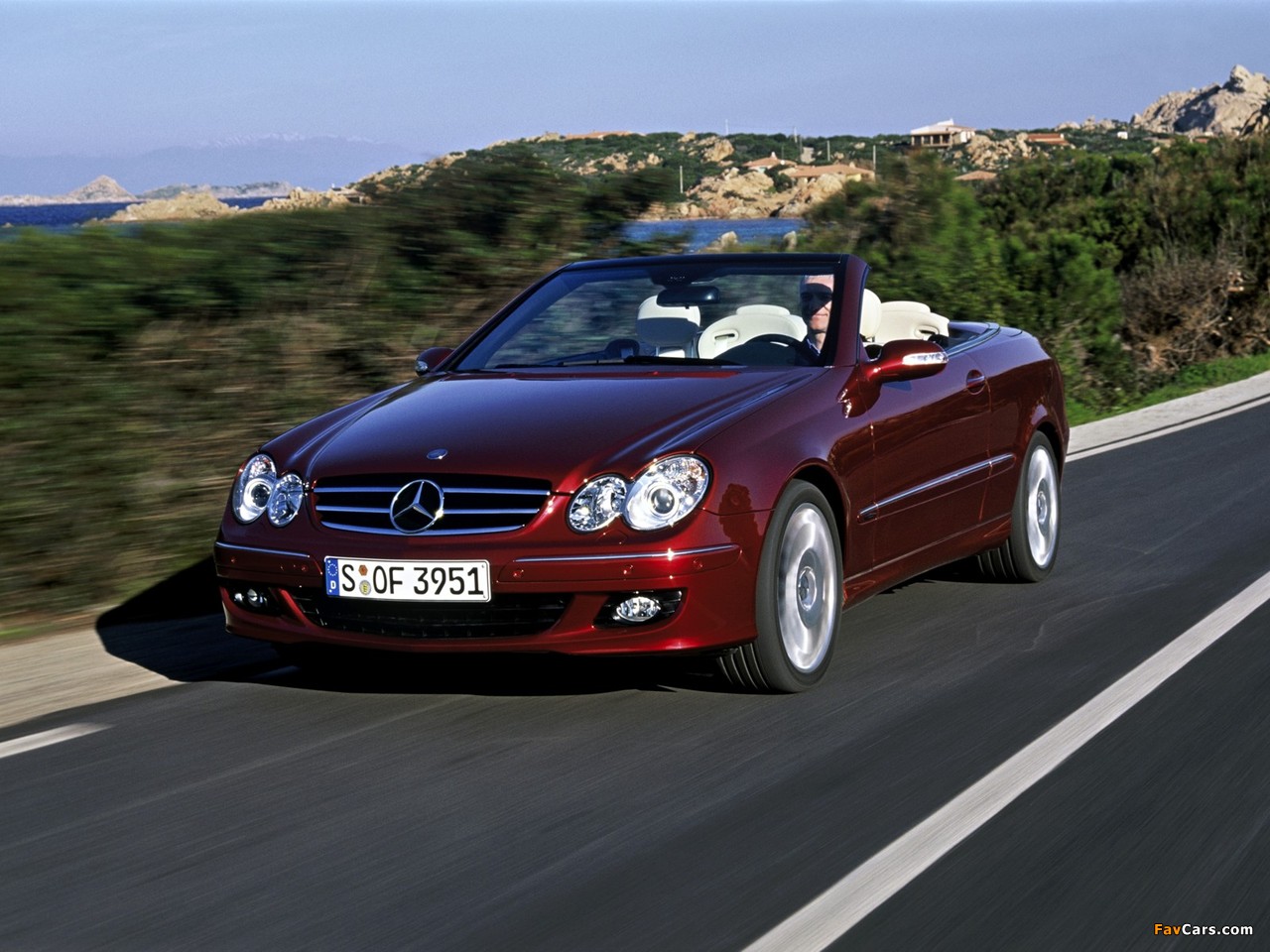 Pictures of Mercedes-Benz CLK 320 CDI Cabrio (A209) 2005–10 (1280 x 960)