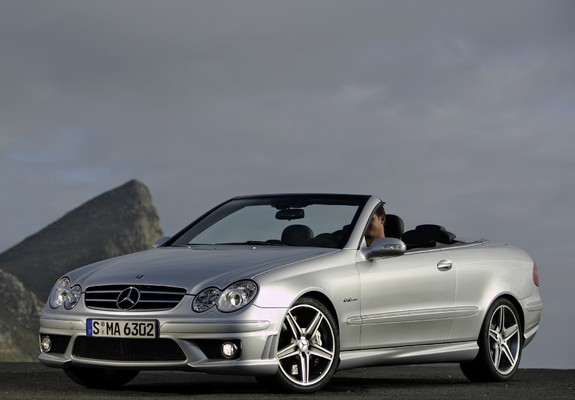 Pictures of Mercedes-Benz CLK 63 AMG Cabrio (A209) 2006–10