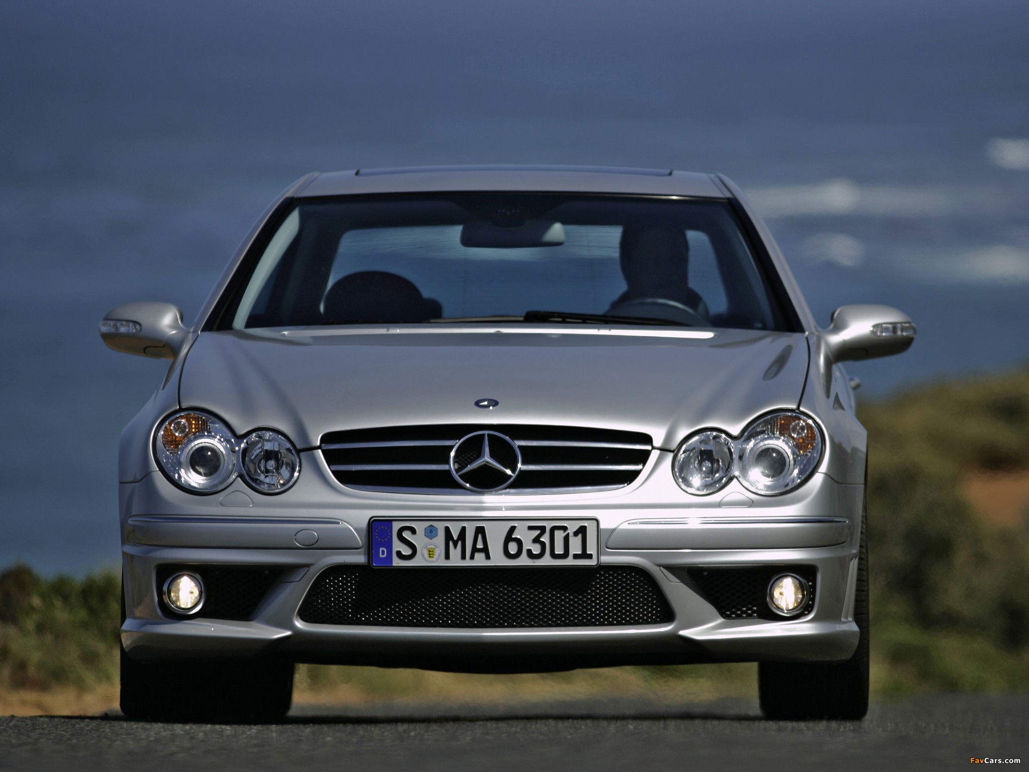 Mercedes-Benz CLK 63 AMG (C209) 2006–09 wallpapers (2048 x 1536)