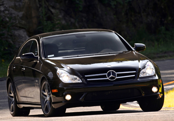 Images of Mercedes-Benz CLS 63 AMG US-spec (C219) 2008–10