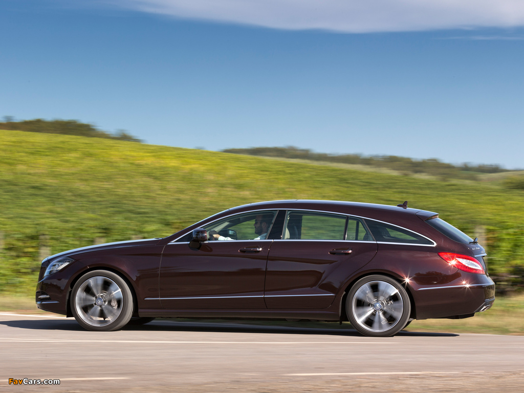 Images of Mercedes-Benz CLS 350 CDI Shooting Brake (X218) 2012 (1024 x 768)