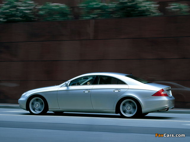 Mercedes-Benz CLS 500 (S219) 2004–10 images (640 x 480)