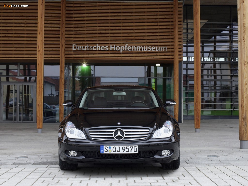 Mercedes-Benz CLS 350 CGI (C219) 2006–10 images (1024 x 768)