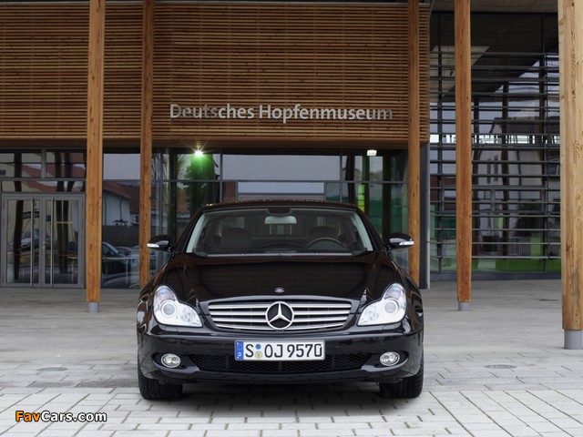 Mercedes-Benz CLS 350 CGI (C219) 2006–10 images (640 x 480)