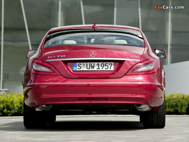 Mercedes-Benz CLS 350 CDI (C218) 2010 pictures (640 x 480)