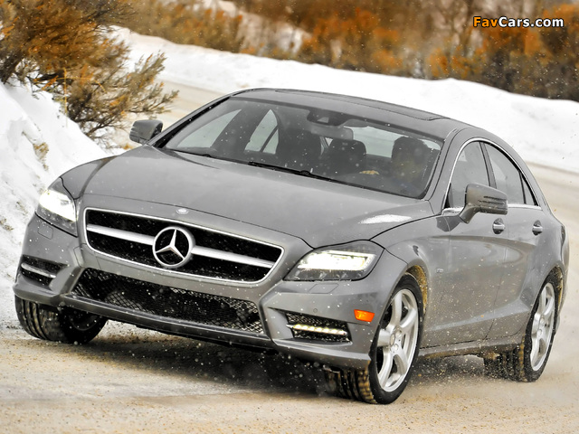 Mercedes-Benz CLS 550 4MATIC AMG Sports Package (C218) 2010 wallpapers (640 x 480)