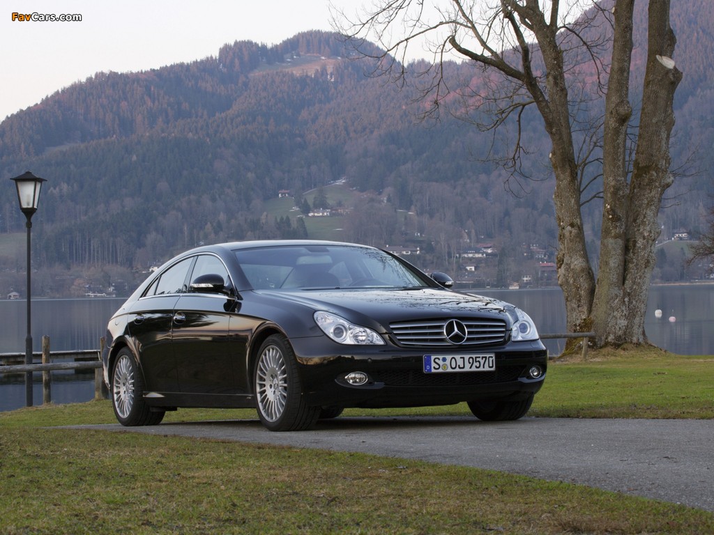 Photos of Mercedes-Benz CLS 350 CGI (C219) 2006–10 (1024 x 768)