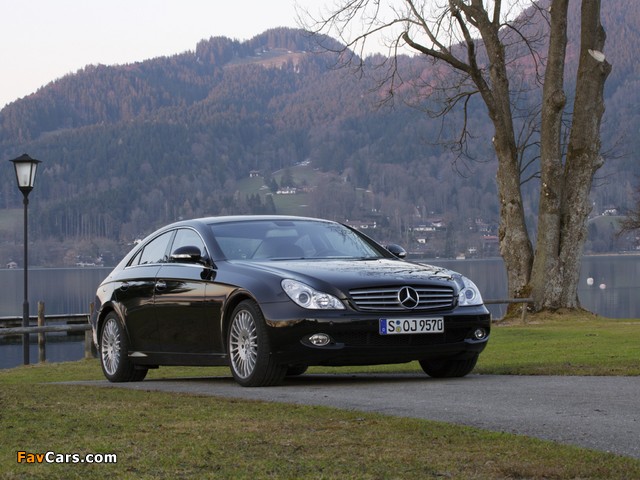 Photos of Mercedes-Benz CLS 350 CGI (C219) 2006–10 (640 x 480)