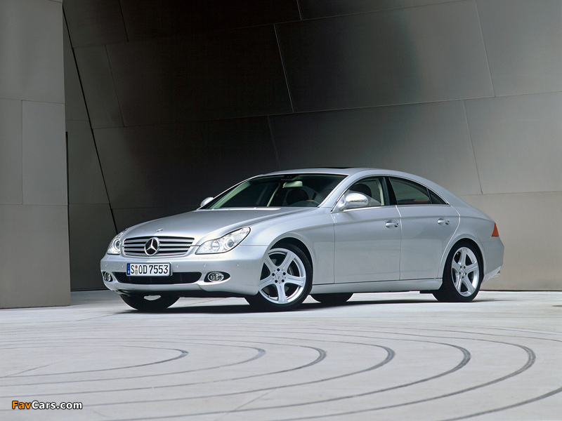 Pictures of Mercedes-Benz CLS 500 (S219) 2004–10 (800 x 600)