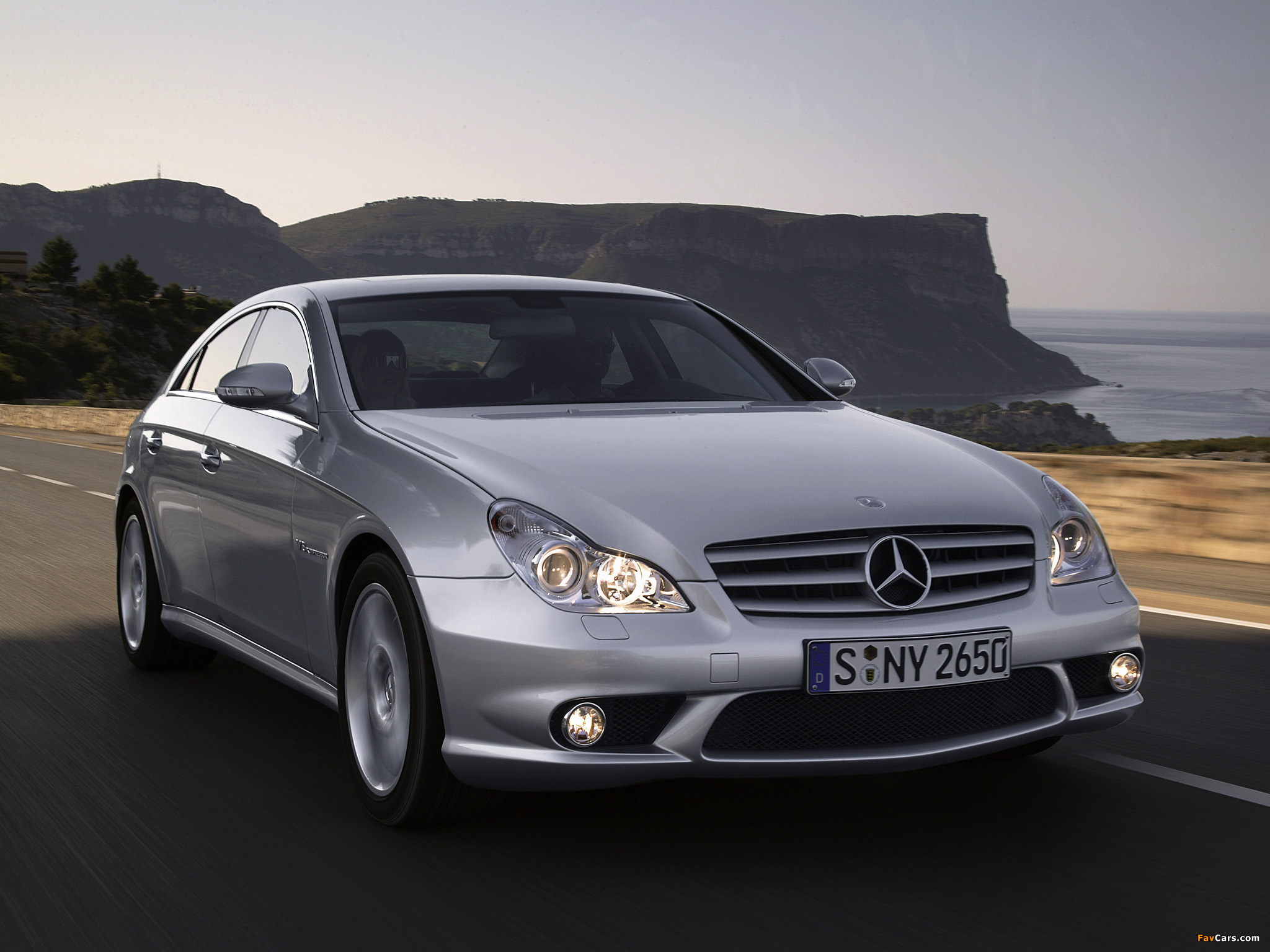 Pictures of Mercedes-Benz CLS 55 AMG (C219) 2005–10 (2048 x 1536)