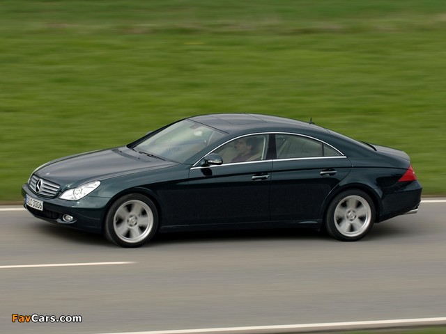 Pictures of Mercedes-Benz CLS 320 CDI (C219) 2008–10 (640 x 480)
